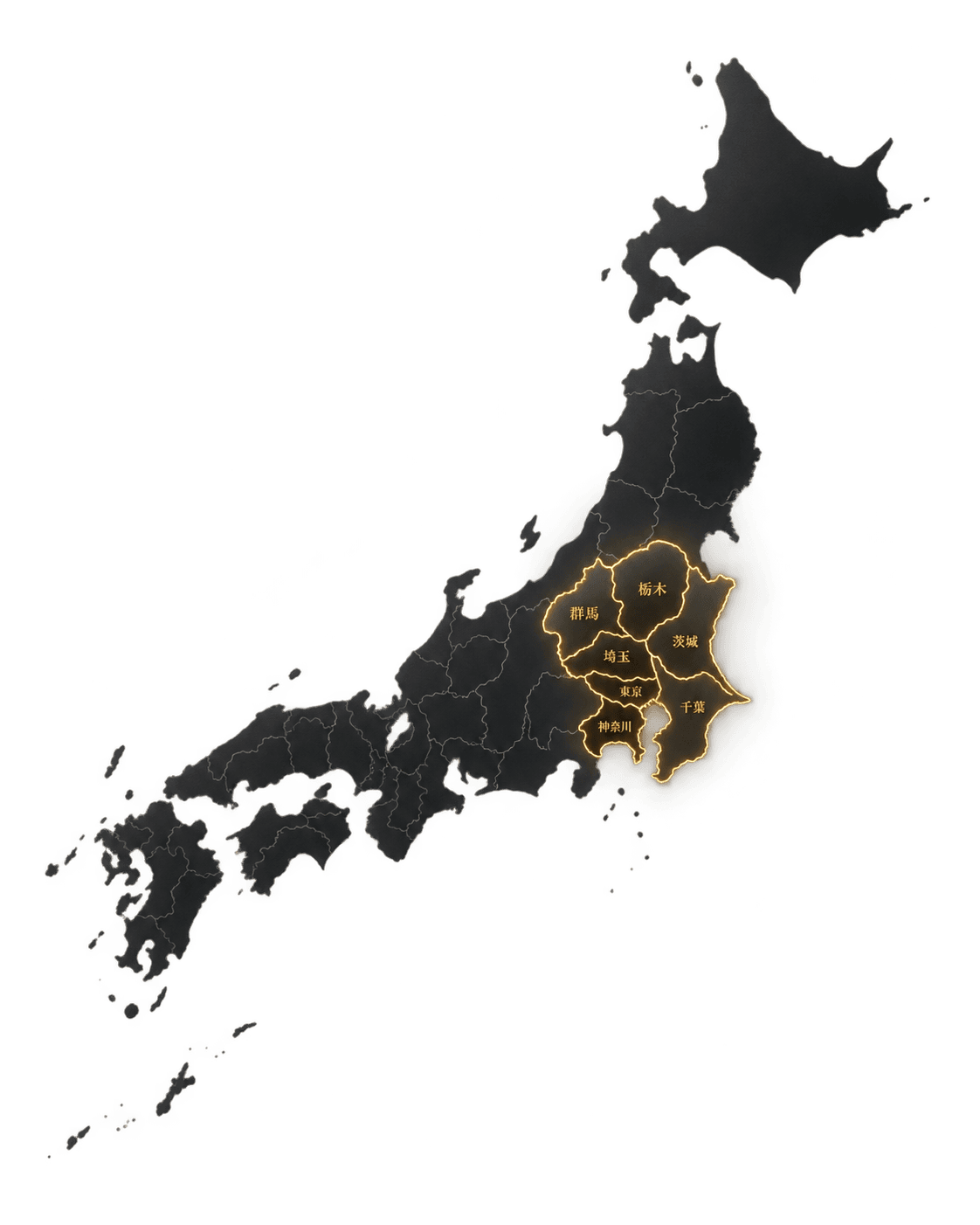 宴日和の対応エリア 関東1都6県