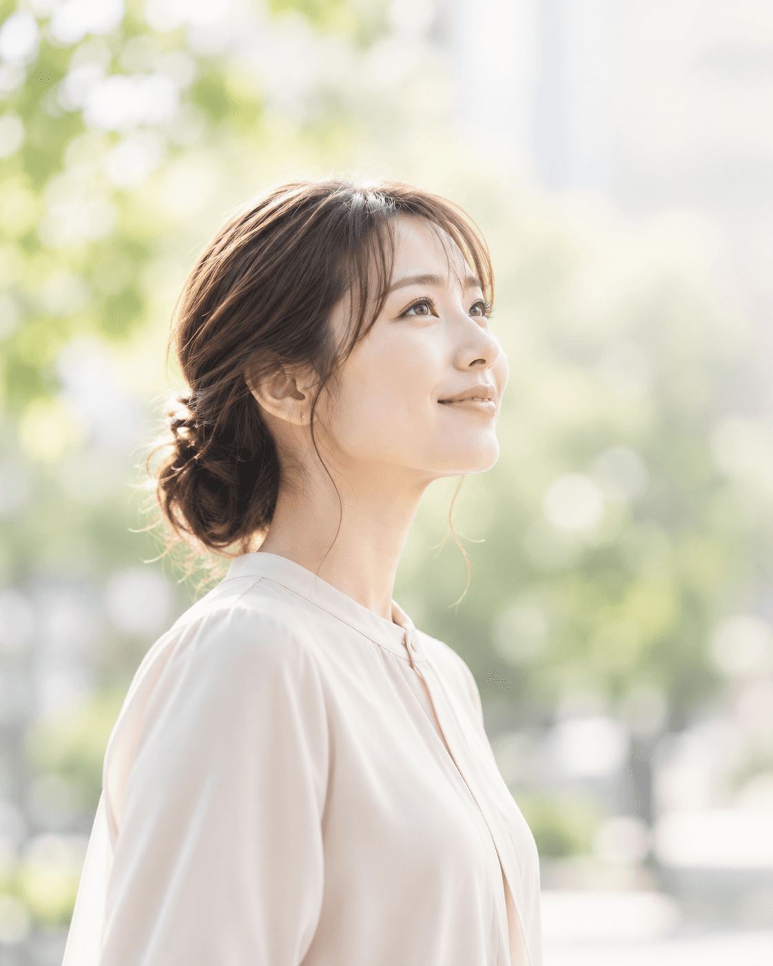 宴日和のコンパニオンに応募する女性のイメージ