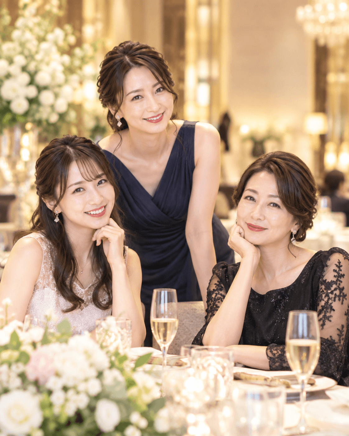 幅広い年代のコンパニオンイメージ